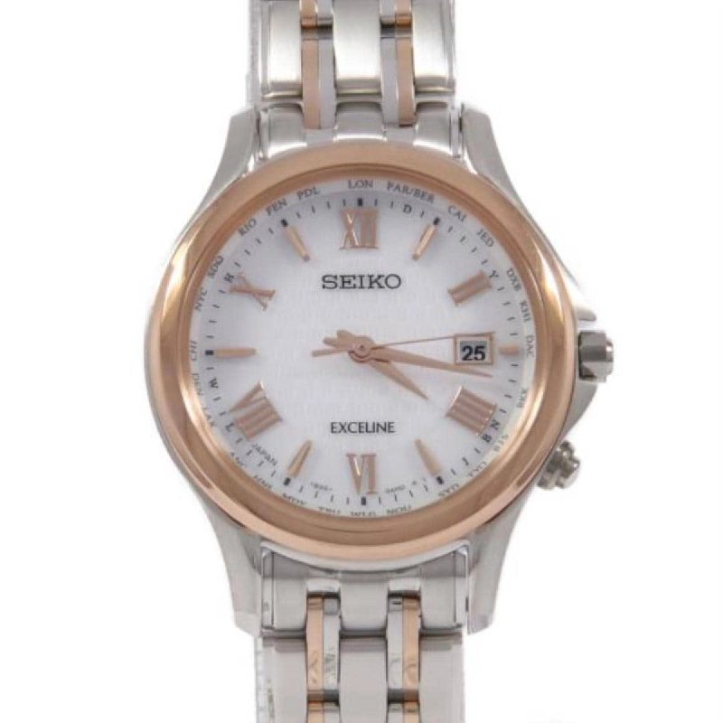 Seiko 1B35-0AE0/SWCW162 Excelline Solar Quartz - Hàng hiệu Authentic 882878