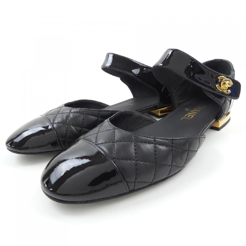 【Mã giảm giá】Giày bệt CHANEL 663447