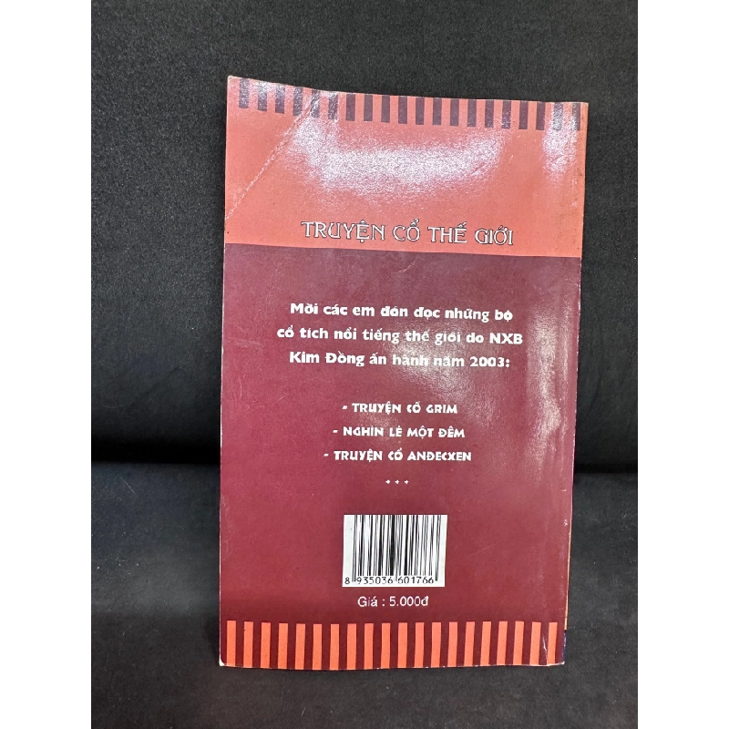 Bác Nông Dân Và Con Quỷ, Truyện Cổ Grim, Mới 80% (Ố Nhẹ), 2003 SBM2407 347364