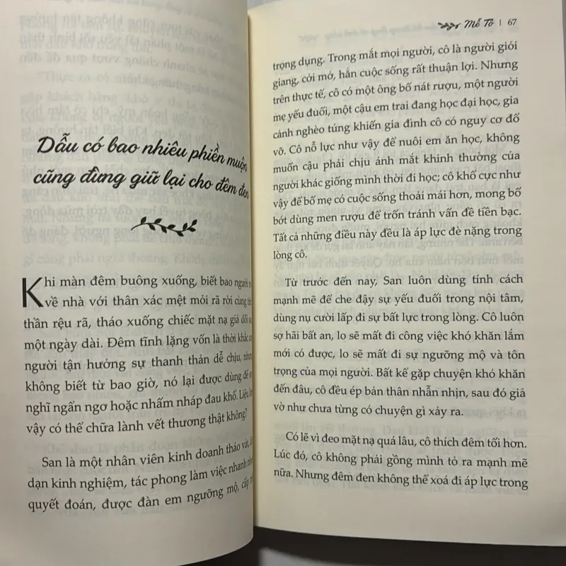 Không sợ đêm đen bởi trong lòng có ánh sáng 760817