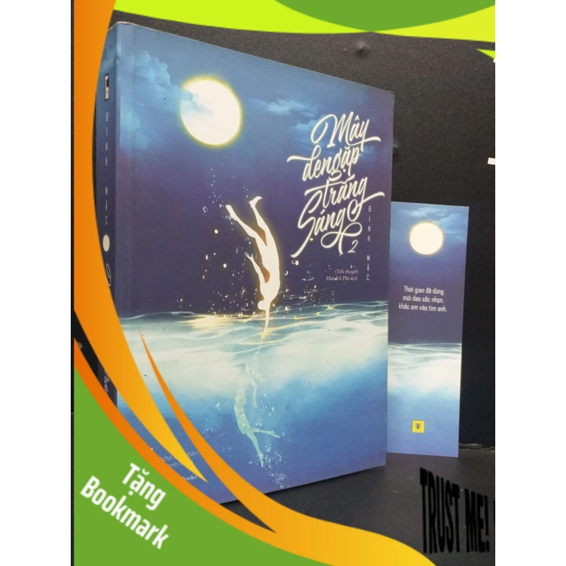 (TẶNG BOOKMARK) Mây đen gặp trăng sáng 2 mới 90% bẩn nhẹ 2018 RBK1906 Đinh Mặc SÁCH VĂN HỌC 947709