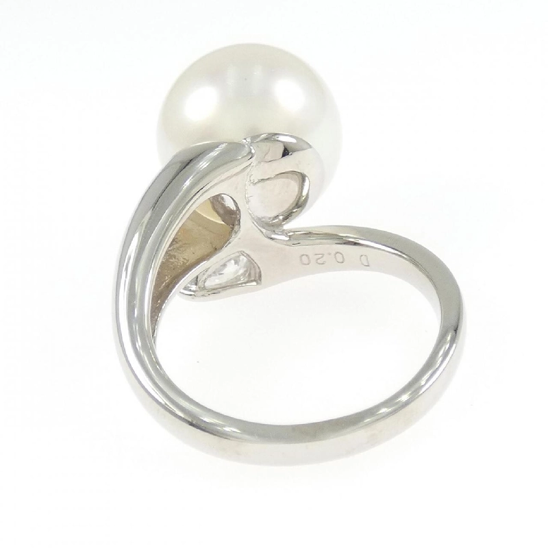 Nhẫn ngọc trai trắng PT900 12.3mm 668879