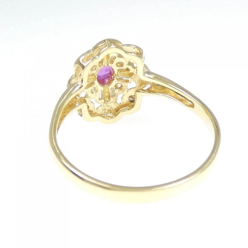 Nhẫn Ruby K18YG - Hàng hiệu Chính hãng 848909