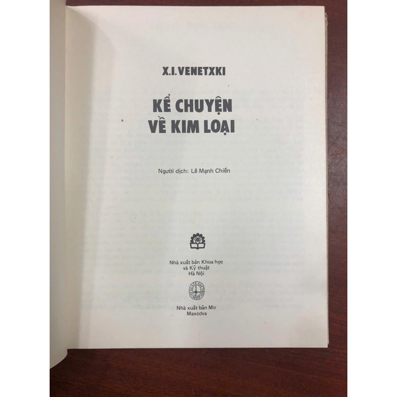 KỂ CHUYỆN VỀ KIM LOẠI - X.I. VENETXKI 463906