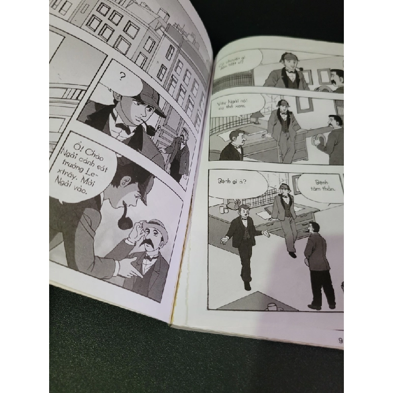 Những cuộc phá án ly kỳ của thám tử Sherlock Holmes 2 mới 70% bẩn bìa, ố nhẹ, bung trang 2013 HCM3004 TRUYỆN TRANH 445034
