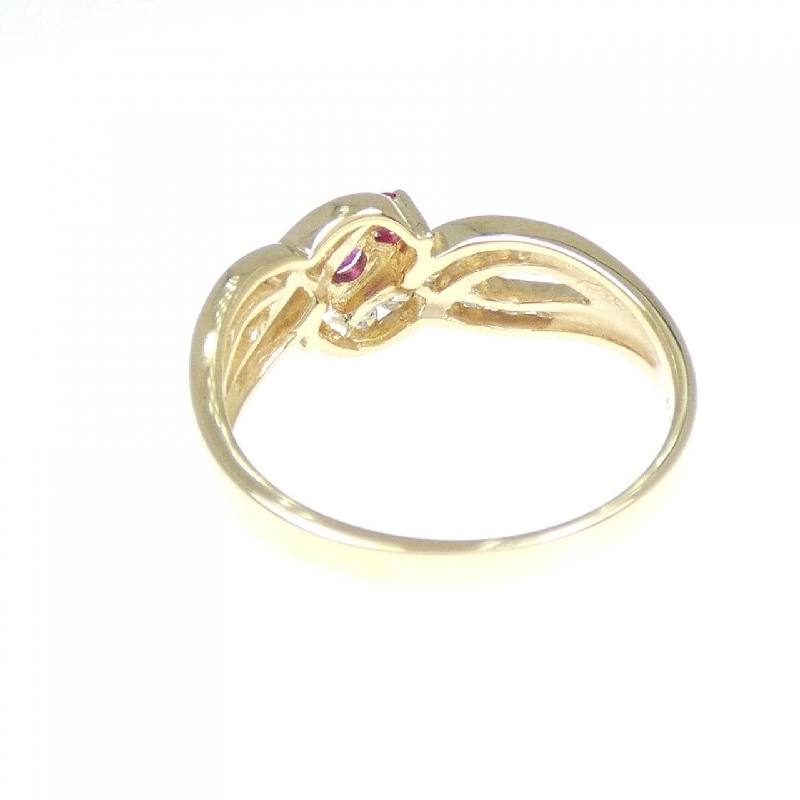 Nhẫn Ruby 18KTYG 0.22CT 672512