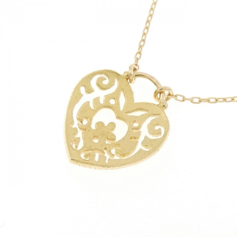 Trang sức Star Jewelry K18YG Dây chuyền hình trái tim - Hàng hiệu Chính hãng 842350