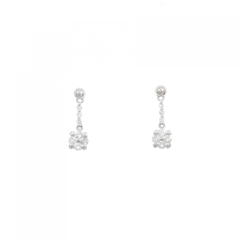 Bông tai kim cương hoa PT900 0.40CT - Hàng hiệu Chính hãng 868293