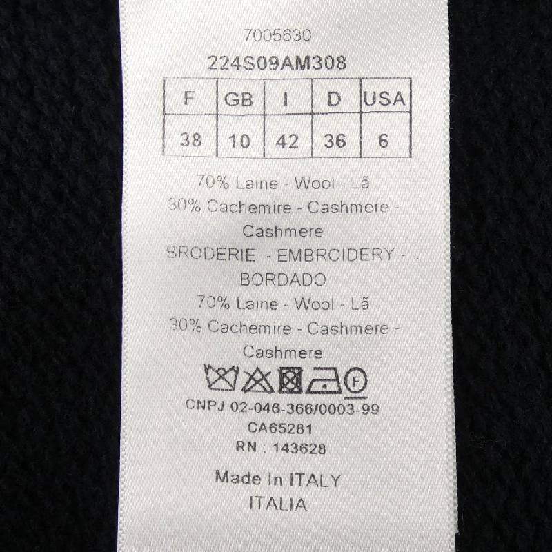 クリスチャンディオール CHRISTIAN DIOR CHRISTIAN DIOR シグネチャー ESSENTIALS 224S09AM308 ニット - Hàng hiệu Authentic 813824