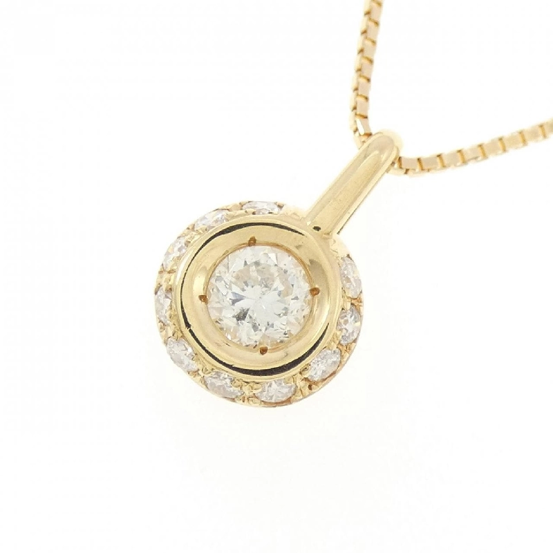 K18YG Dây chuyền kim cương 0.27CT - Hàng hiệu Chính hãng 857077