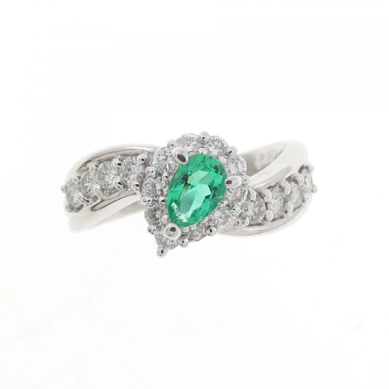 Nhẫn Emerald PT900 0.24CT - Hàng hiệu Chính hãng 854557