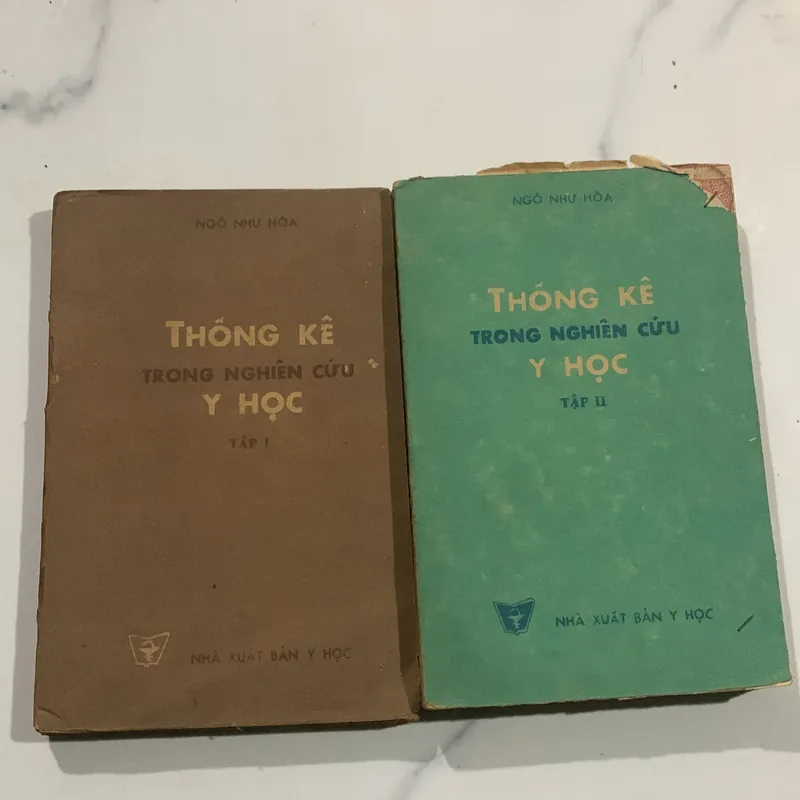 Thống kê trong nghiên cứu Y học, tập 1-2, Ngô Như Hoà 709179