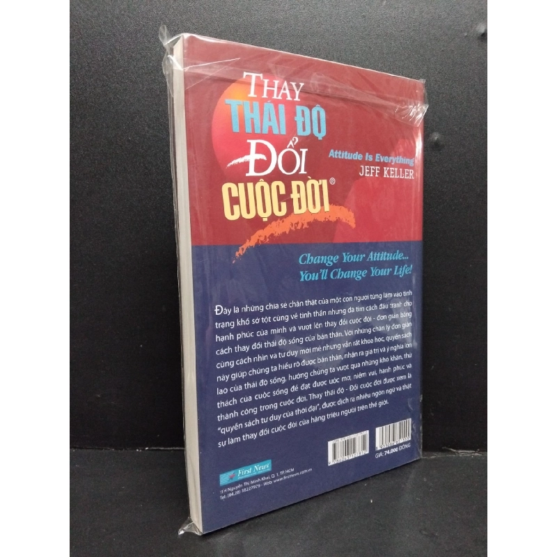 Thay thái độ đổi cuộc đời (có bọc) mới 90% ố nhẹ HCM1008 Jeff Keller KỸ NĂNG 916475