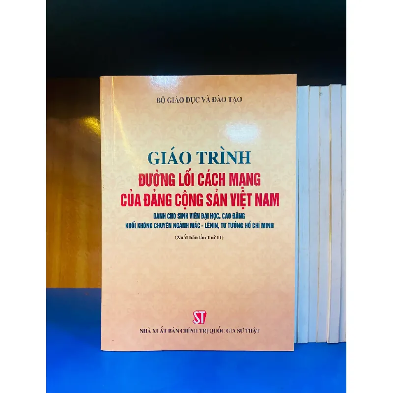 Giáo trình Đường lối Cách mạng của ĐCS Việt Nam 554611