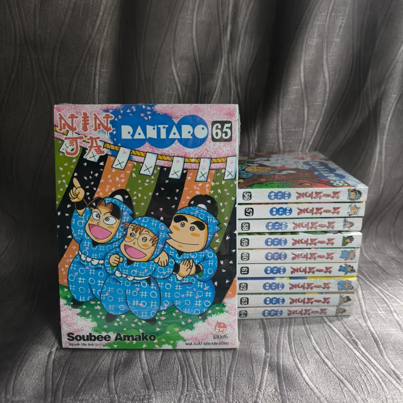 Ninja Rantaro (10 tập) - Tập 56 - 65 - Bản in đầu (kèm postcard các tập có seal) 756744