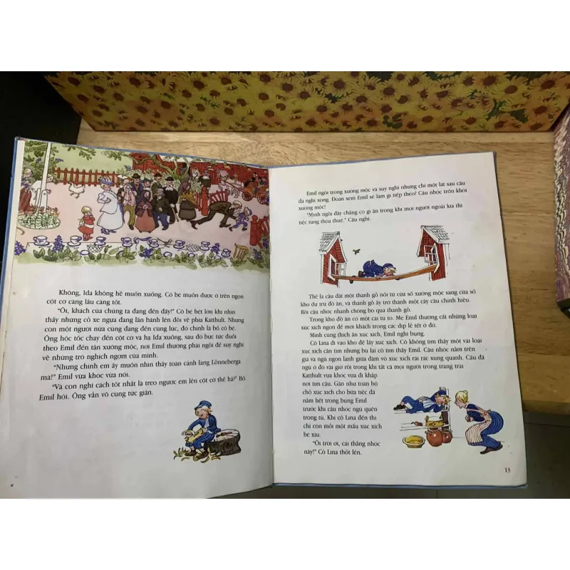 Thằng Nhóc Emil, bản truyện tranh khổ to 572056