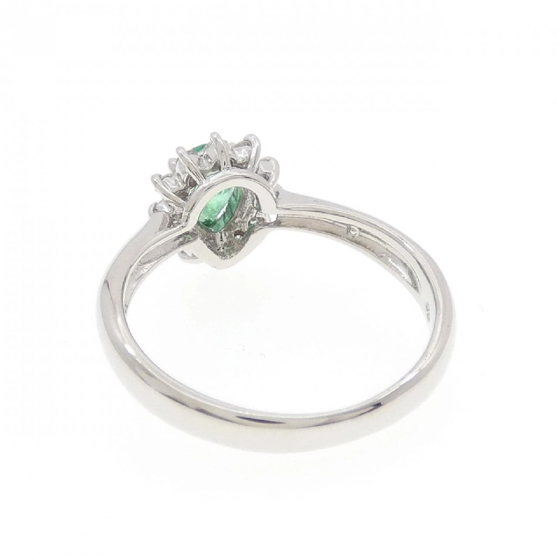 Nhẫn Emerald PT900 0.30CT - Hàng hiệu Chính hãng 855013