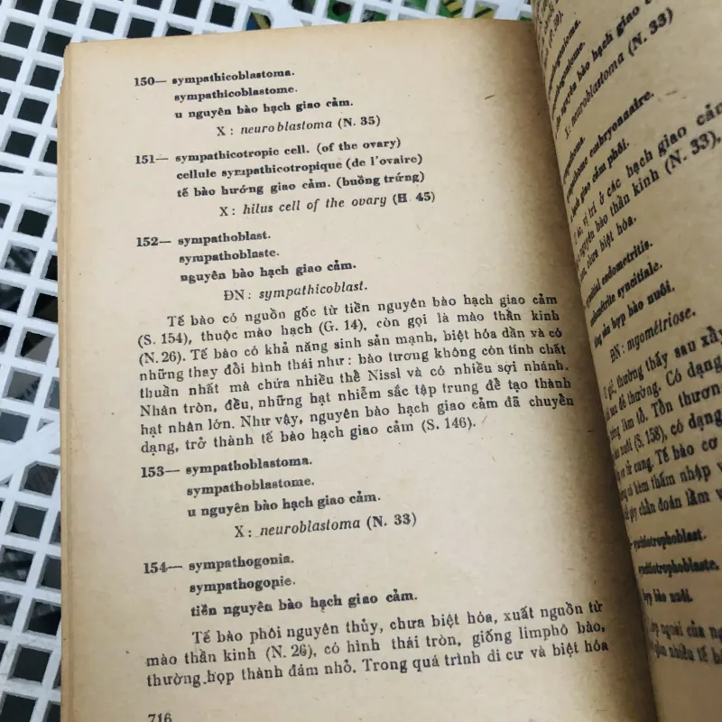 TỪ ĐIỂN BỆNH HỌC ANH - PHÁP - VIỆT 799246