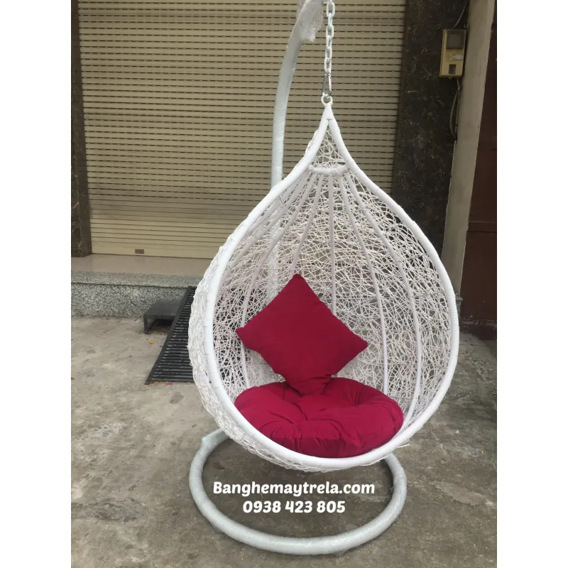 Ghế xích đu nhựa giả mây 789435