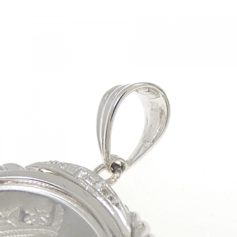 PT900(枠) Dây chuyền đồng xu kim cương 0.07CT - Hàng hiệu Authentic 870744