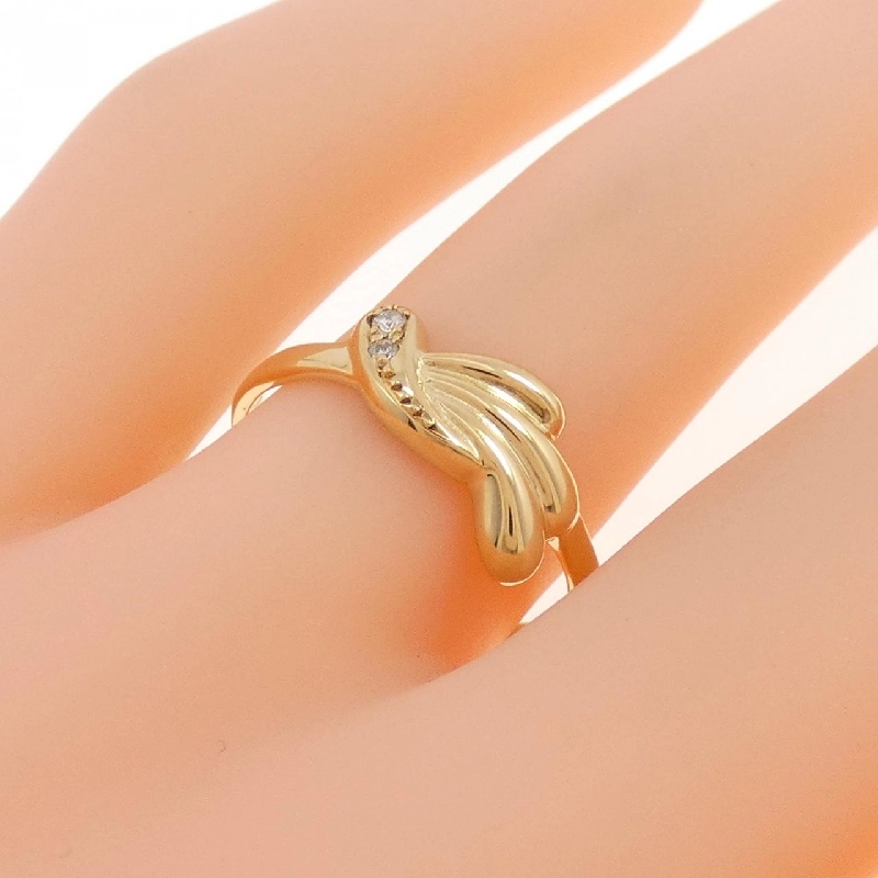 Nhẫn kim cương K18YG - Hàng hiệu Authentic 854523