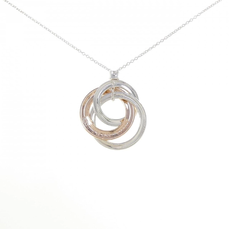 Tiffany 1837 Vòng cổ hình tròn đan xen - Hàng hiệu Chính hãng 844274