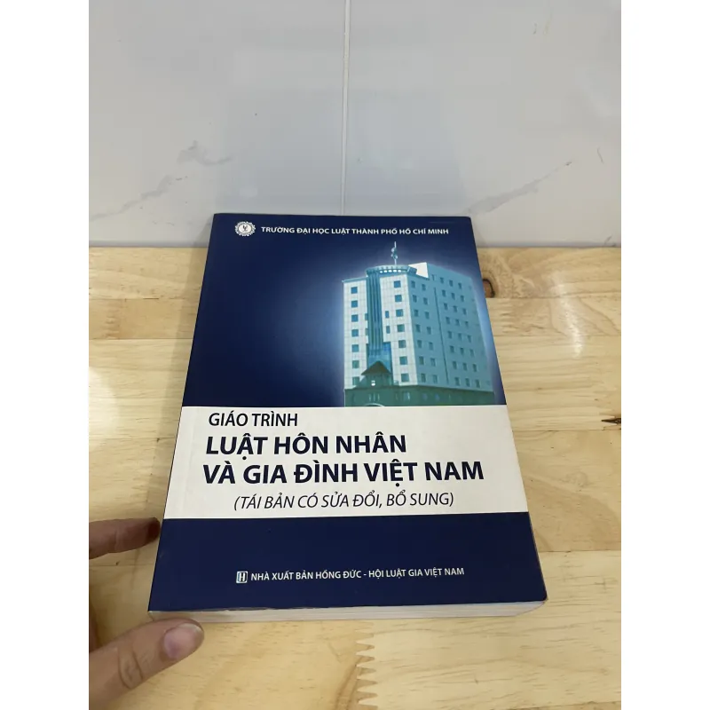 Giáo trình Luật Hôn Nhân và gia đình Việt Nam  970439