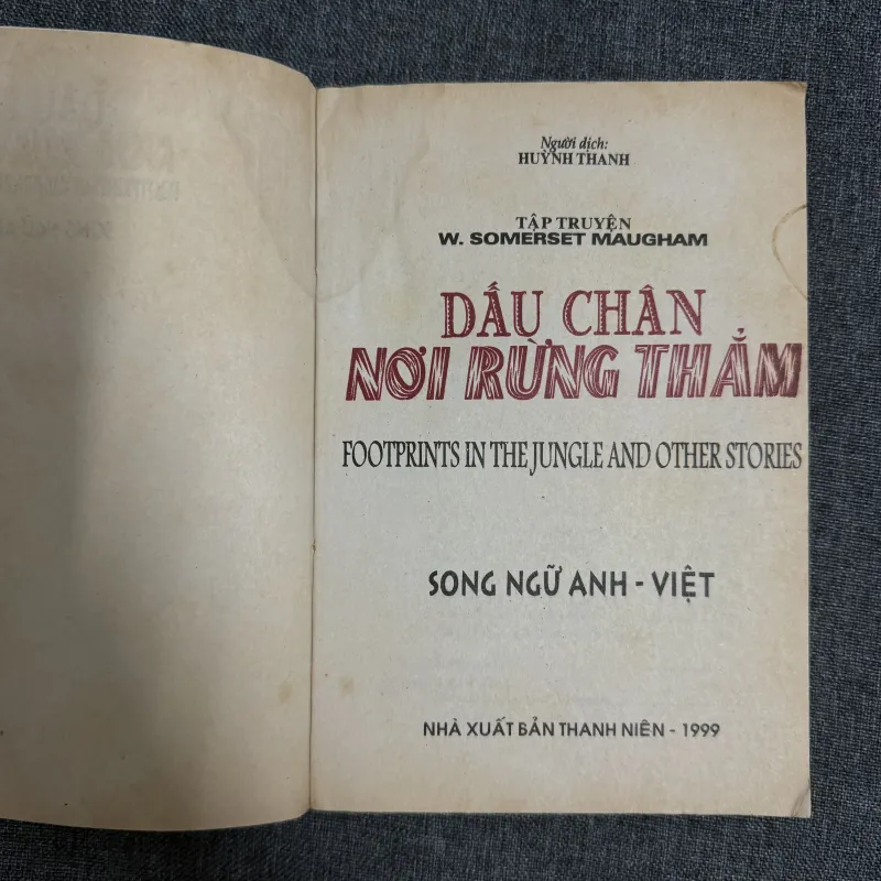 Dấu chân nơi rừng thẳm (Tập truyện ngắn) - W. Somerset Maugham 754311