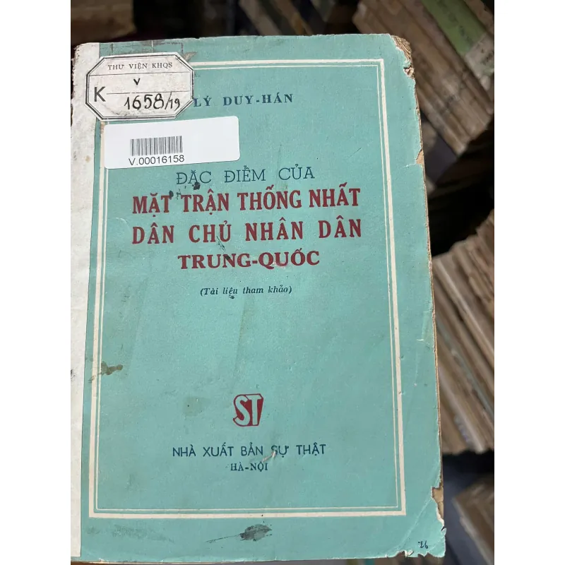 Đặc điểm của Mặt trận Thống nhất Dân chủ Nhân dân Trung Quốc - Lý Duy-hán 1023869