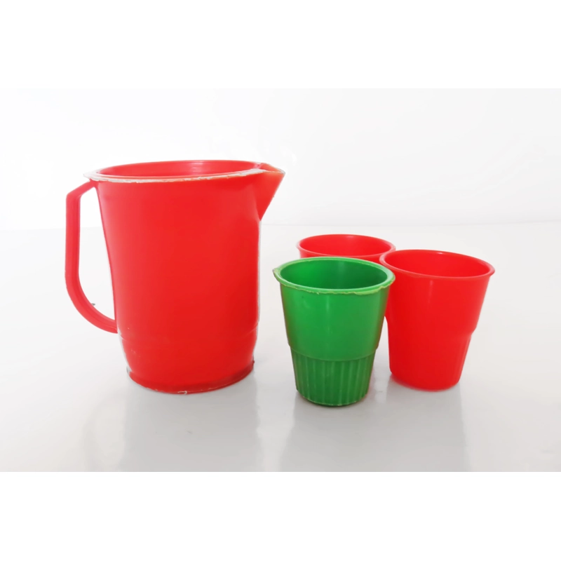 Lô ca đựng nước & cốc nhựa mini trong bộ chơi đồ hàng xưa phiên bản tuổi thơ 9x 454968