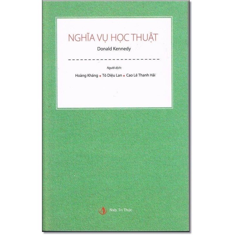 Nghĩa Vụ Học Thuật - Donald Kennedy (Đạt giải sách hay 2014)  185752