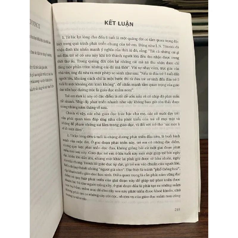 Tâm lý học trẻ em mọi lứa tuổi mầm non từ lọt lòng đến 6 tuổi- Nguyễn Ánh Tuyết 674793