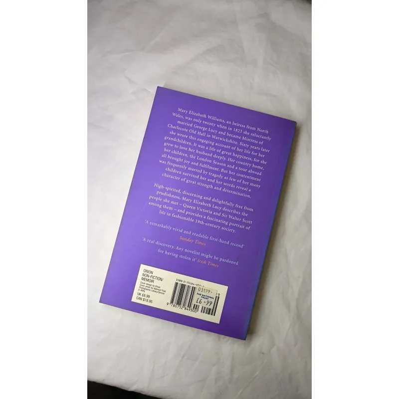 History / Victorian Memoir – Mistress of Charlecote: The Memoirs of Mary Elizabeth Lucy 755155