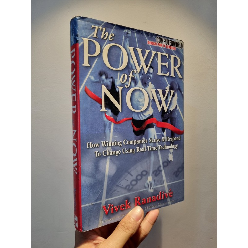 THE POWER OF NOW : How Winning Companies Sense & Respond To Change Using Real-Time - Vivek Ranadive 193761