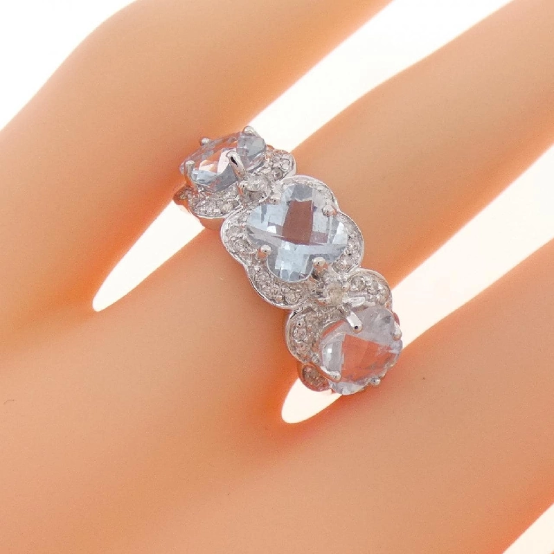 Nhẫn Aquamarine K18WG 2.38CT - Hàng hiệu Chính hãng 850753