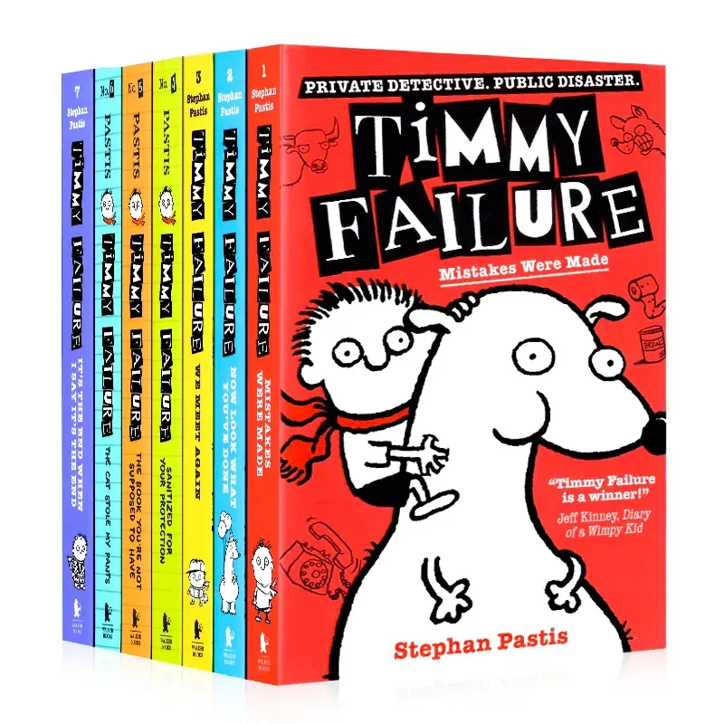 Timmy Failure - Bản giấy vàng chống lóa - 7 quyển 791747