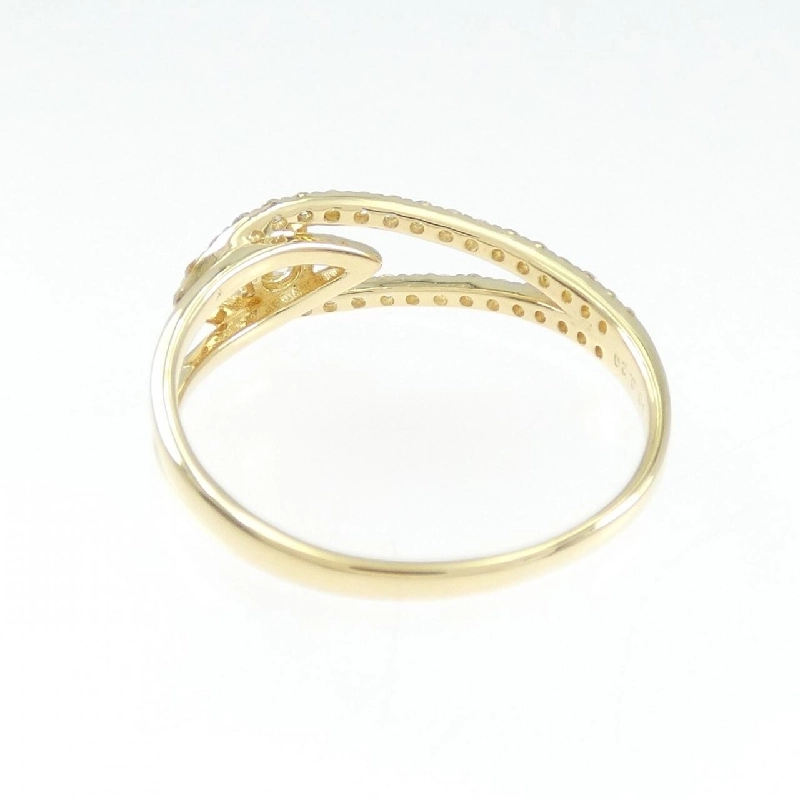 Nhẫn kim cương K18YG 0.130CT 668396