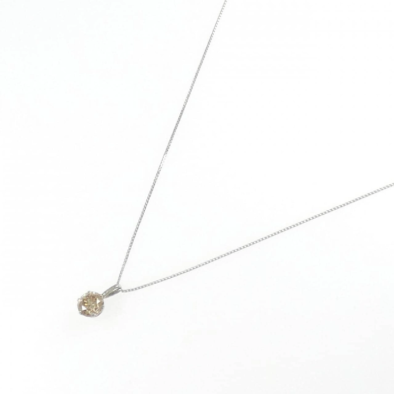 Dây chuyền kim cương Solitaire PT900/PT850 0.7CT - Hàng hiệu Chính hãng 858210