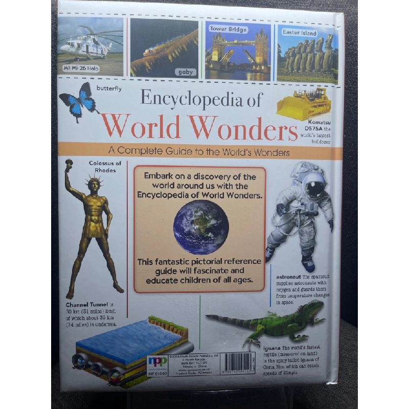 Encyclopedia of world wonders mới 90% sách tranh màu ngoại văn và thiếu nhi khoa học đời sống HPB1605 SÁCH NGOẠI VĂN 181495