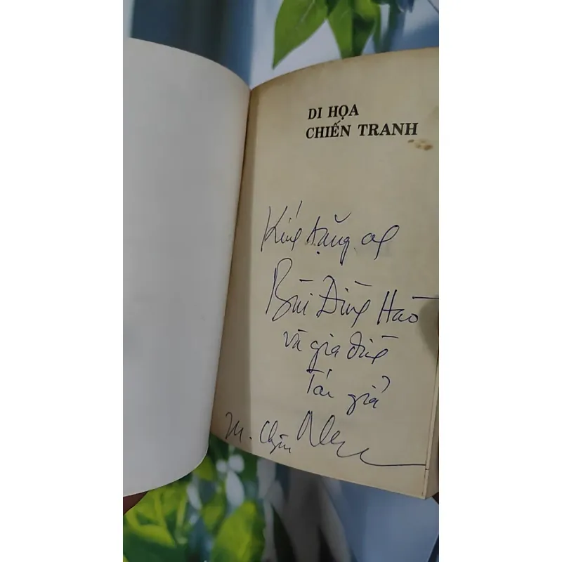 [MIỄN PHÍ BỌC SÁCH] [XƯA] Di Họa Chiến Tranh (1997) - Minh Chuyên 798517