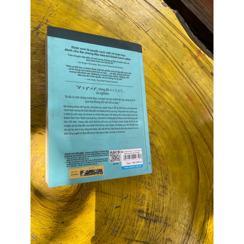 ĐỊNH LÝ CUỐI CÙNG CỦA FERMAT- SIMON SINGH 546604