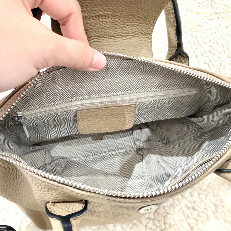 Túi xách Mini bag da thật - be sữa  971236