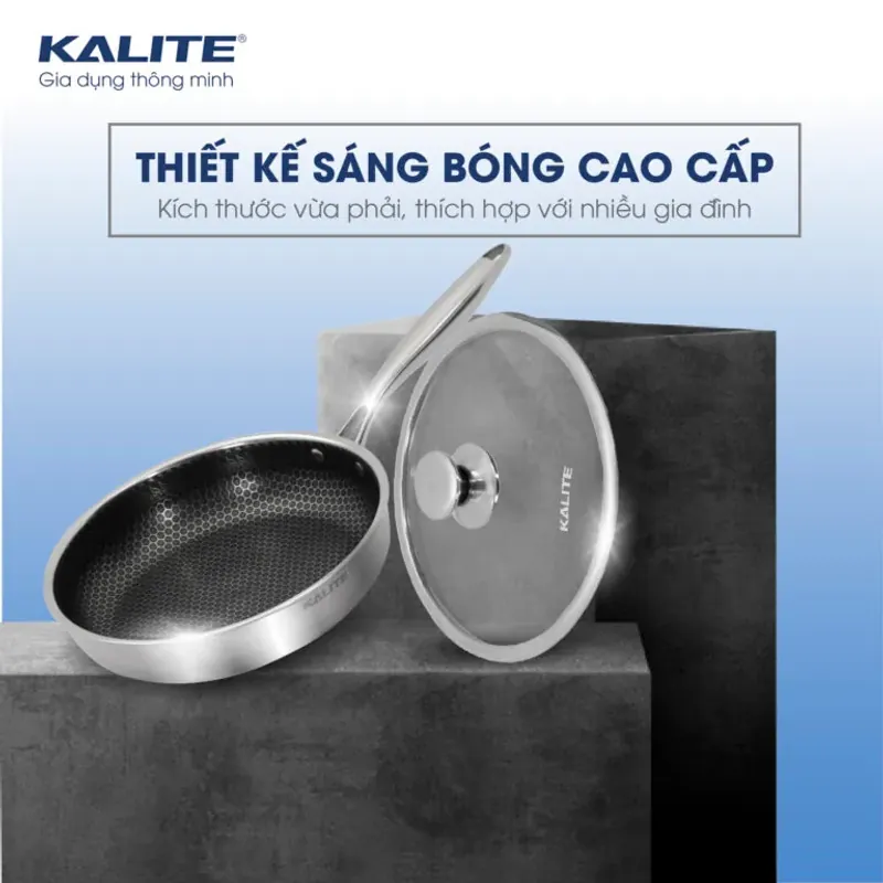 Kalite KL-326 🍳 Chảo tiện lợi, sang trọng, bền bỉ 716024