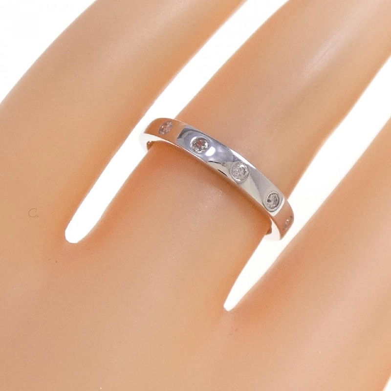 Nhẫn kim cương K18WG 0.10CT 669886