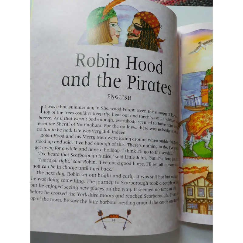 Sách Truyện The Barefoot Book of Pirates - Richard Walker, Whelan, Hope mới 90% 711962