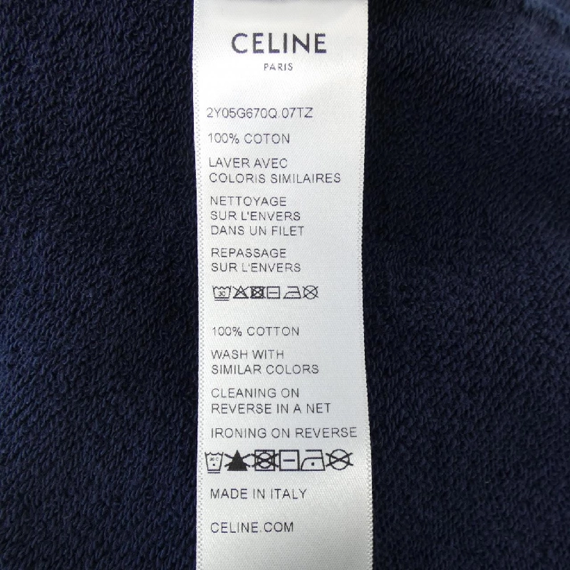 セリーヌ CELINE CELINE Áo sweatshirt rộng 2Y05G670Q - Hàng hiệu Authentic 888236