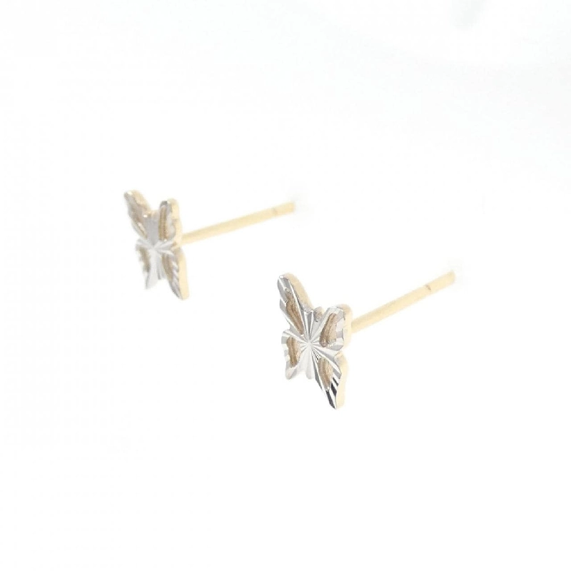 Bông tai bướm 750YG/750WG/K18YG - Hàng hiệu Authentic 870861