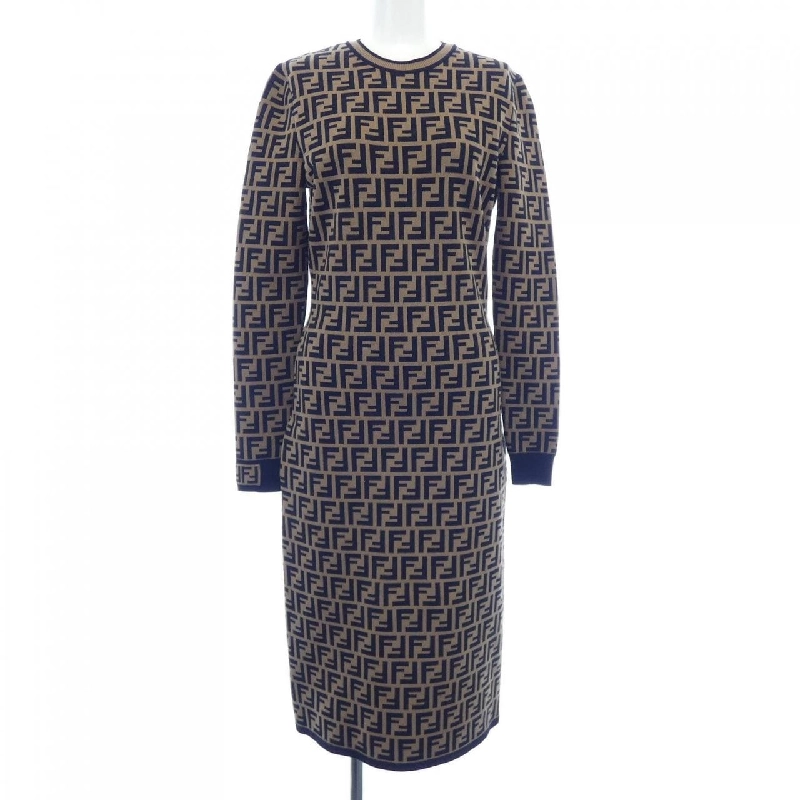 【Mã giảm giá】Đầm FENDI 649147