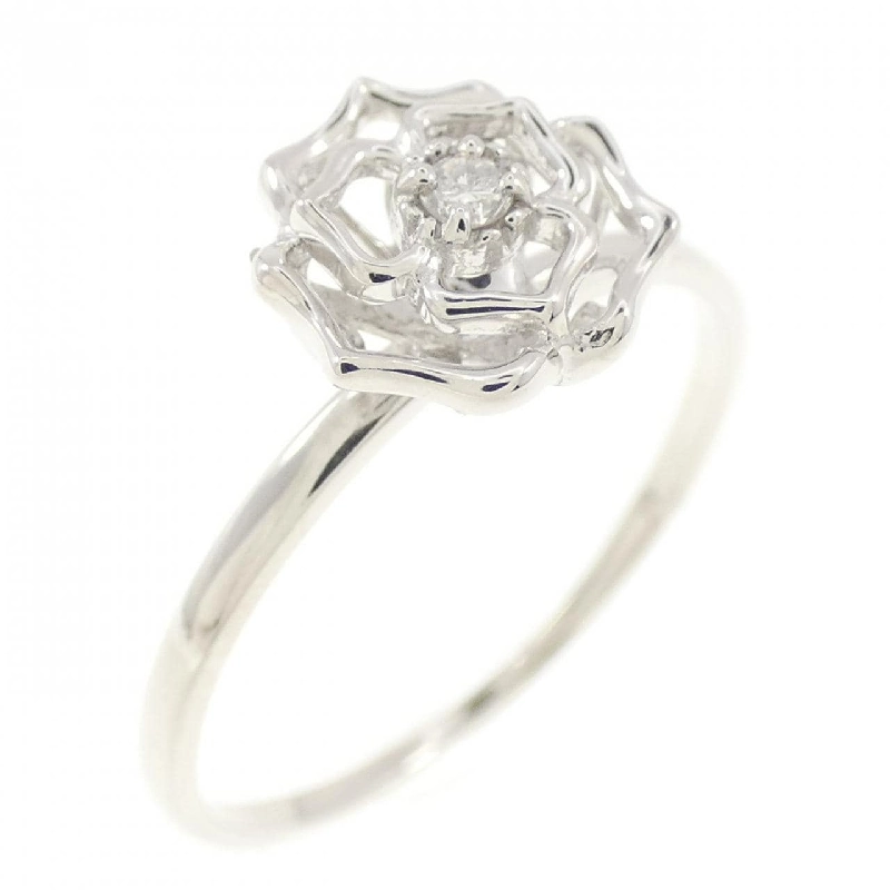 Nhẫn kim cương K18WG hồng 0.03CT 670138