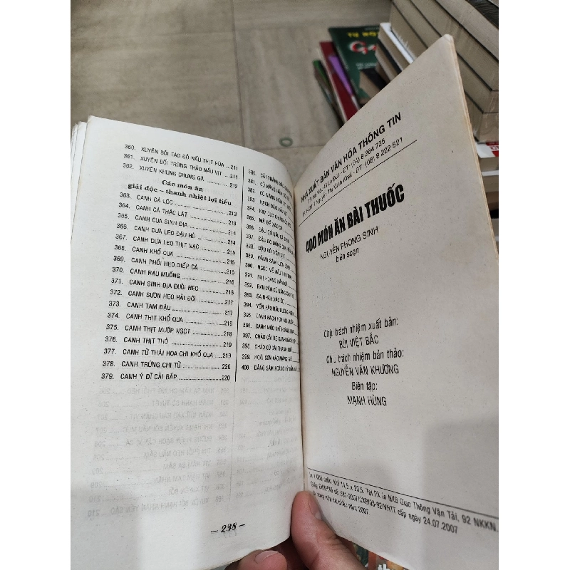400 Món Ăn Bài Thuốc - Nguyễn Phong Sinh 1019175